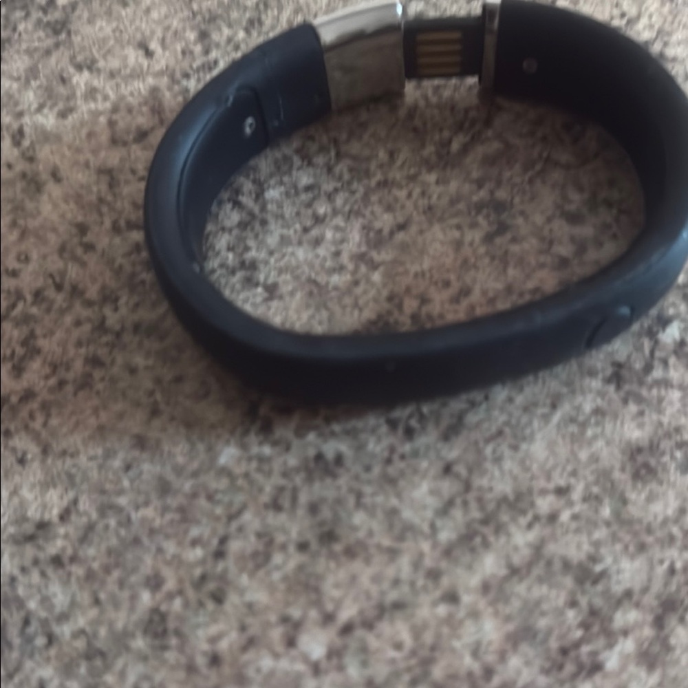 Black Fitness Tracker Band